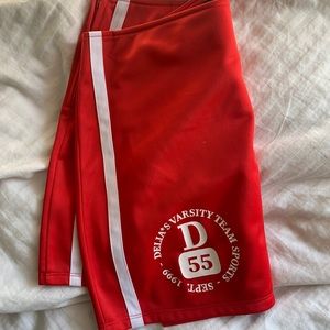 Dollskill Delia’s Red Cheer Skirt